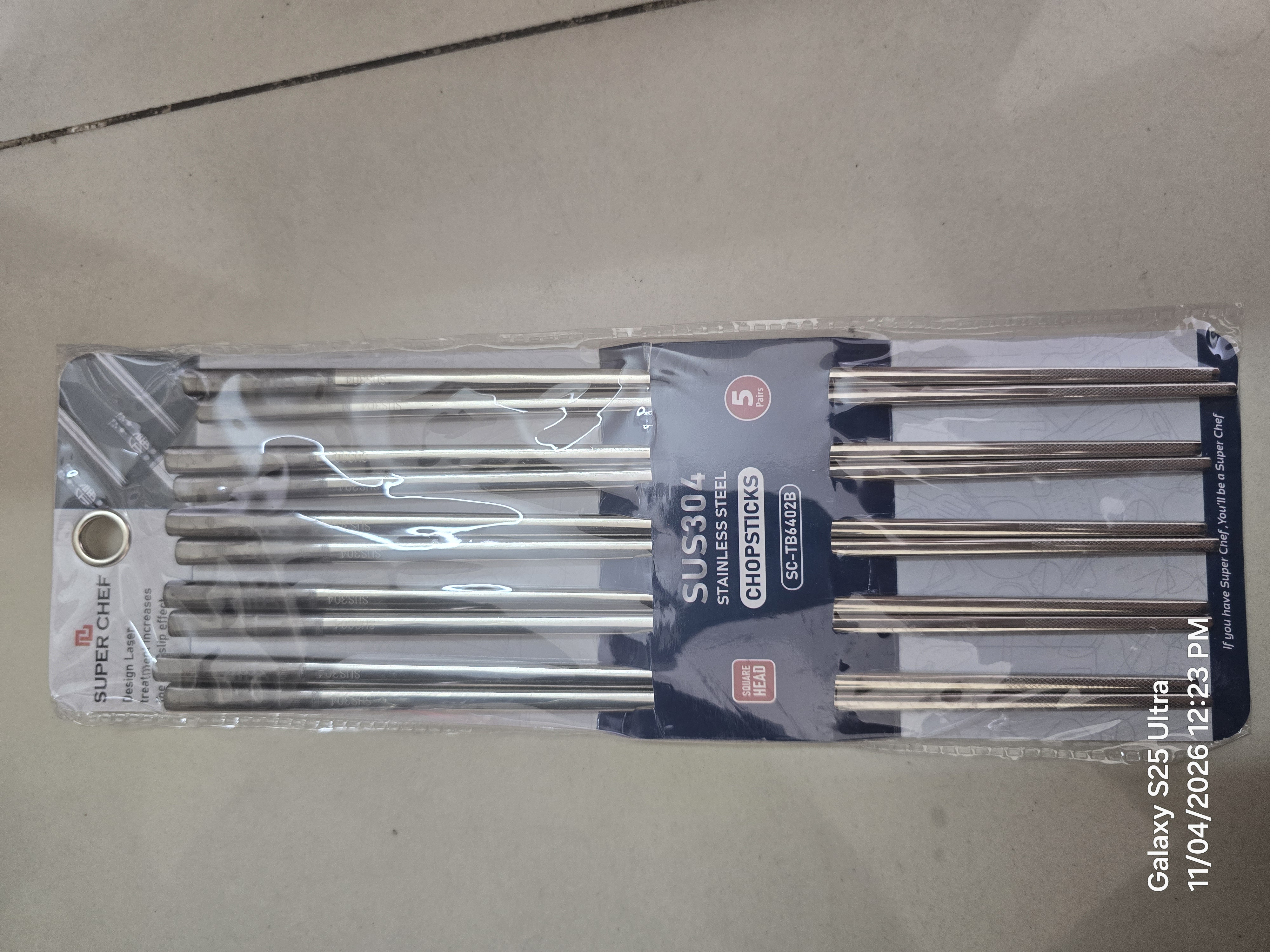 Đũa inox 304 xịn